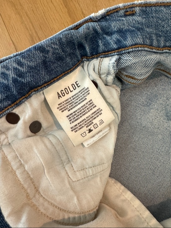 AGOLDE Riley High Rise Straight Jeans - Picture 5 of 7